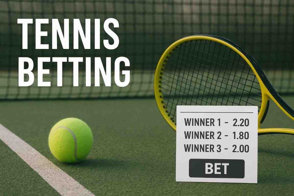 Apostas em tênis no 39SS cassino app com odds ao vivo