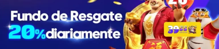 Fundo de Resgate 20% diariamente no 39SS cassino